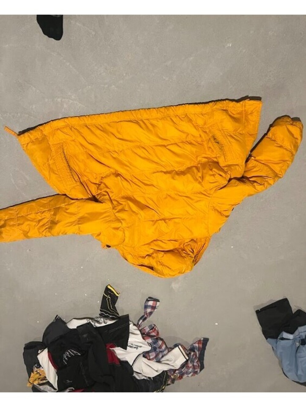 Abercrombie & Fitch Kempshall Men's XL Mustard Yellow Lightweight Jacket